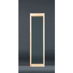 Saunafenster Klar-Glas 490 x 1860 mm