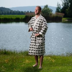 Sauna-Kilt Elch-Motiv