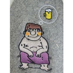 Saunahut „Bier“
