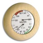 Sauna-Thermo-Hygrometer rund