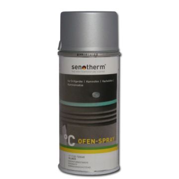 Senotherm Ofenlack UHT bis 600°C (Silber / Schwarz-Metallic)
