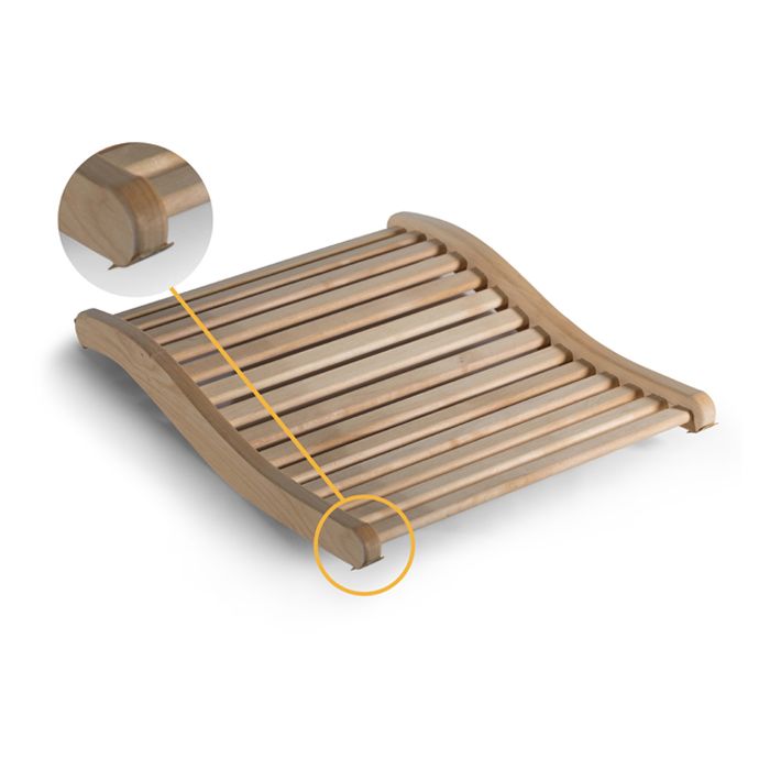 Hcohwertige Rückenstütze für die Sauna