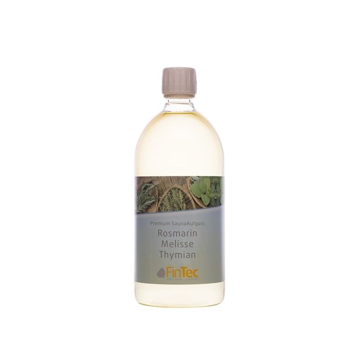 Premium Saunaaufguss-Konzentrat Rosmarin Melisse Thymian