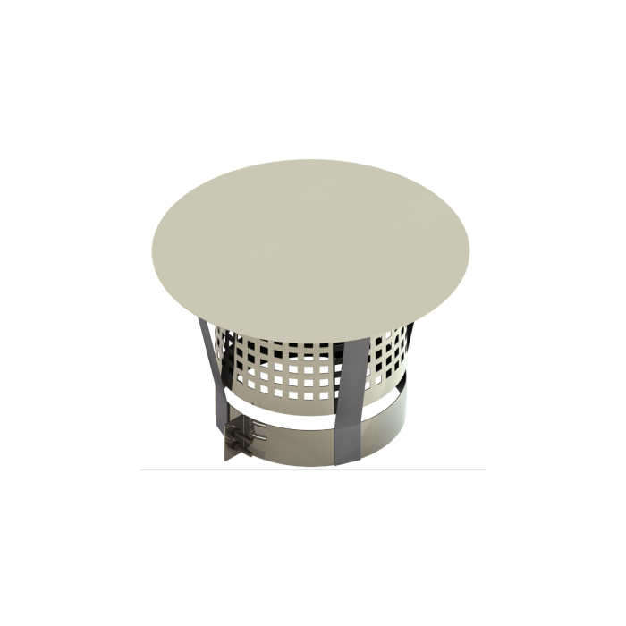 Regenhaube mit Funkenschutzgitter main product photo