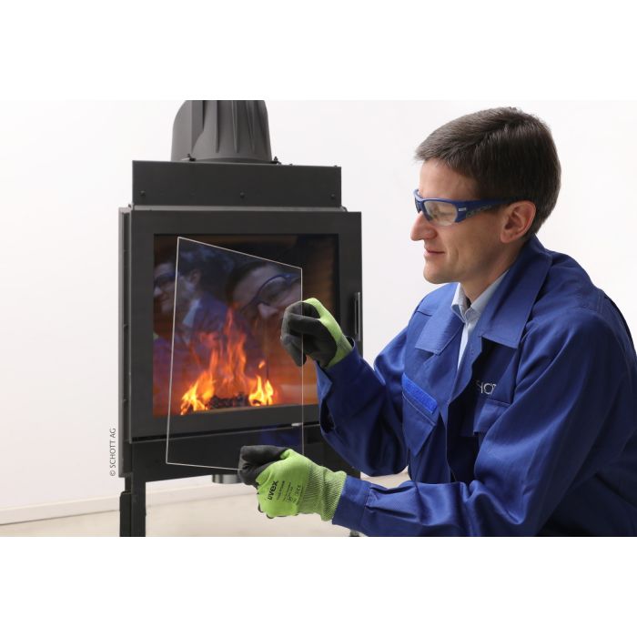 Ersatz-Glaskeramik für FinTec TROLL "ROBAX IR Max"