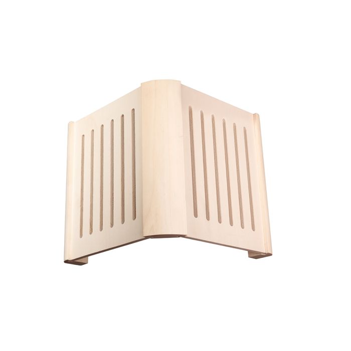 FinTec Sauna  Eck-Lampenschirm "STRIKE"