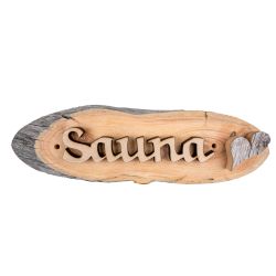 Kelo-Schild (Sauna)