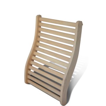 Hochwertige Rückenstütze für die Sauna