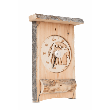 Kelo-Sauna Thermometer "Elch-Motiv"