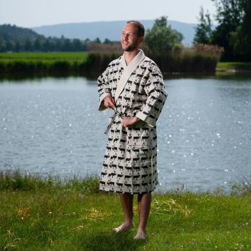 Sauna-Kilt Elch-Motiv