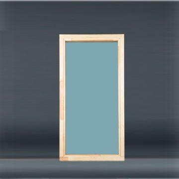 Saunafenster Satin-Glas 490 x 890 mm